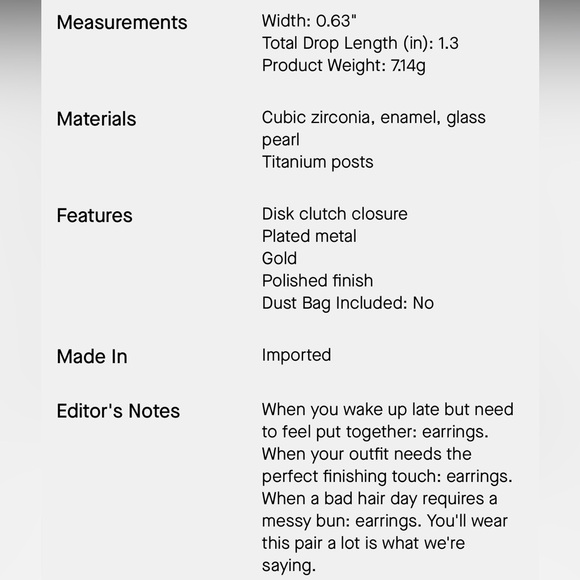 Kate Spade Day Tripper Drop Earrings - Picture 6 of 7